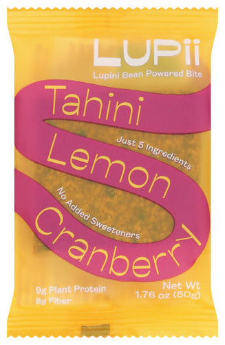Lupii Bar - Tahini Lemon Cranberry - 1.76OZ