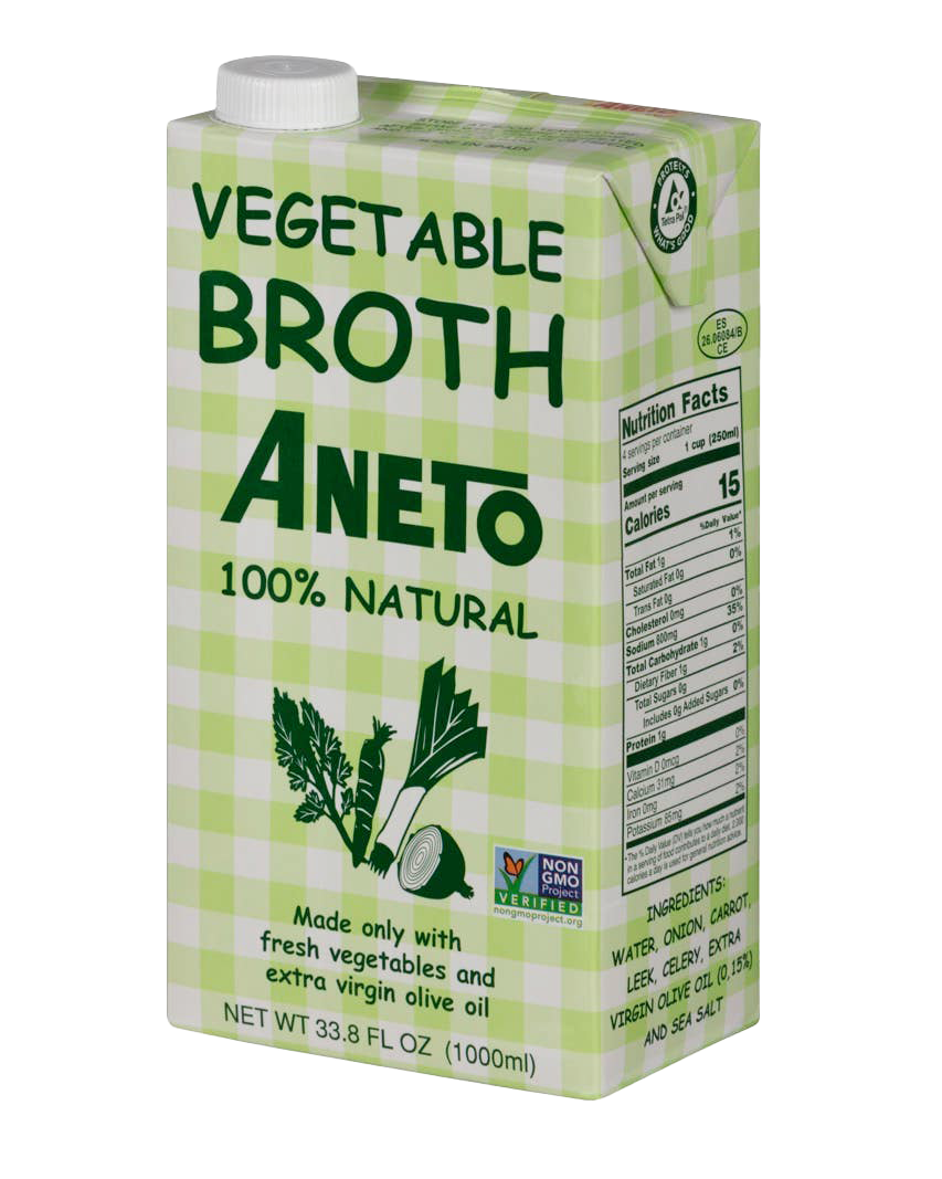 Aneto Vegetable Broth - 34fl oz