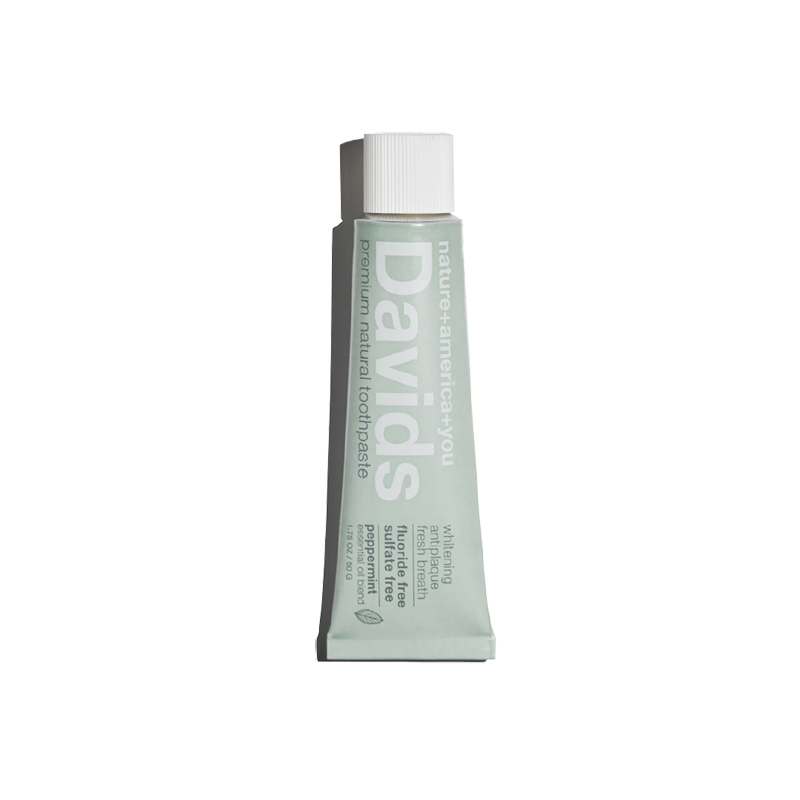 Davids Peppermint Toothpaste - Travel Size