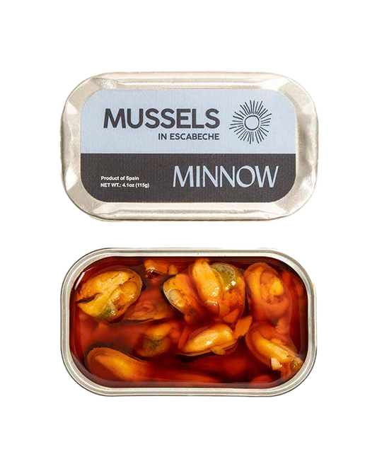 Minnow - Mussels in Escabeche 4.1oz