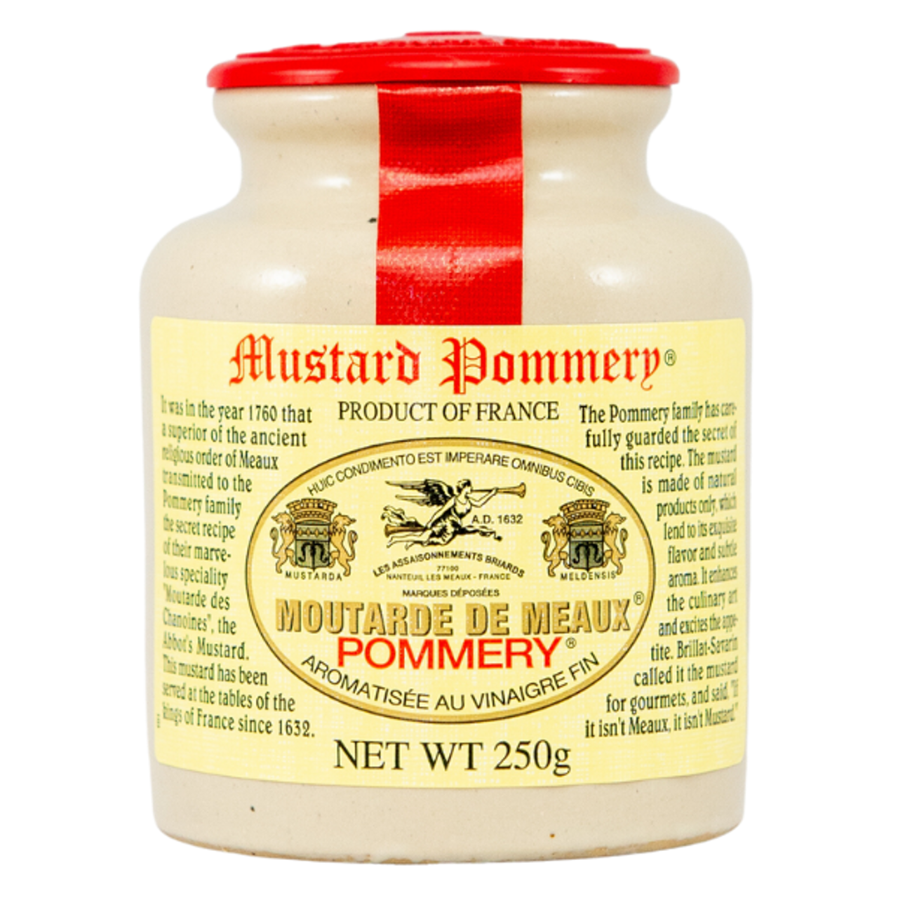 Pommery Meaux Mustard Stone Jar 8.8oz