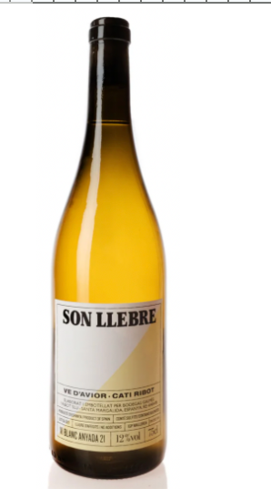 2022 Cati Ribot "Son Llebre" Blanc