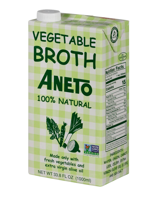 Aneto Vegetable Broth - 34fl oz