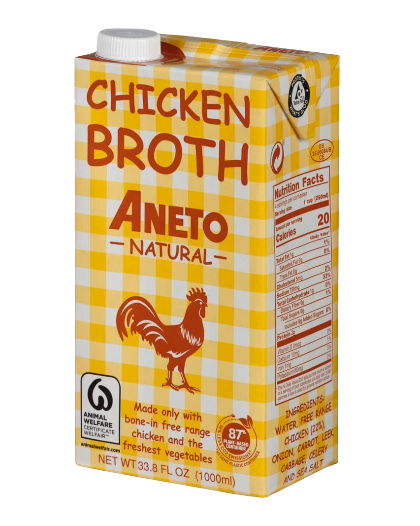 Aneto Chicken Broth - 34fl oz