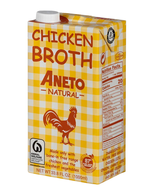 Aneto Chicken Broth - 34fl oz