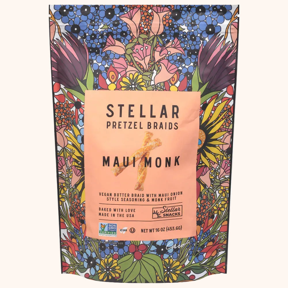 Stellar Pretzel Braids - Maui Monk - 12oz (LARGE)