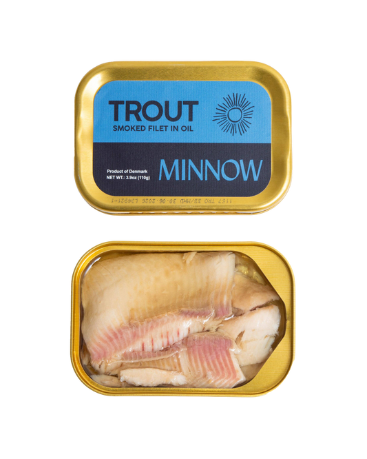 Minnow - Trout - Smoked Filet in Oil 3.9oz