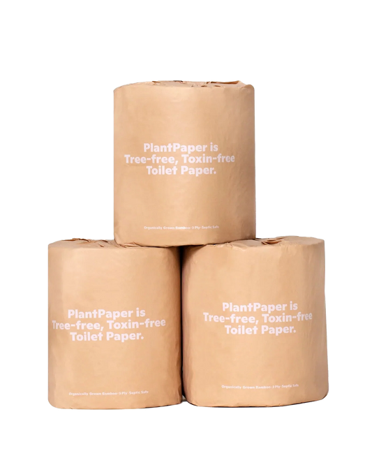 PlantPaper Toilet Paper Rolls - Individually Wrapped