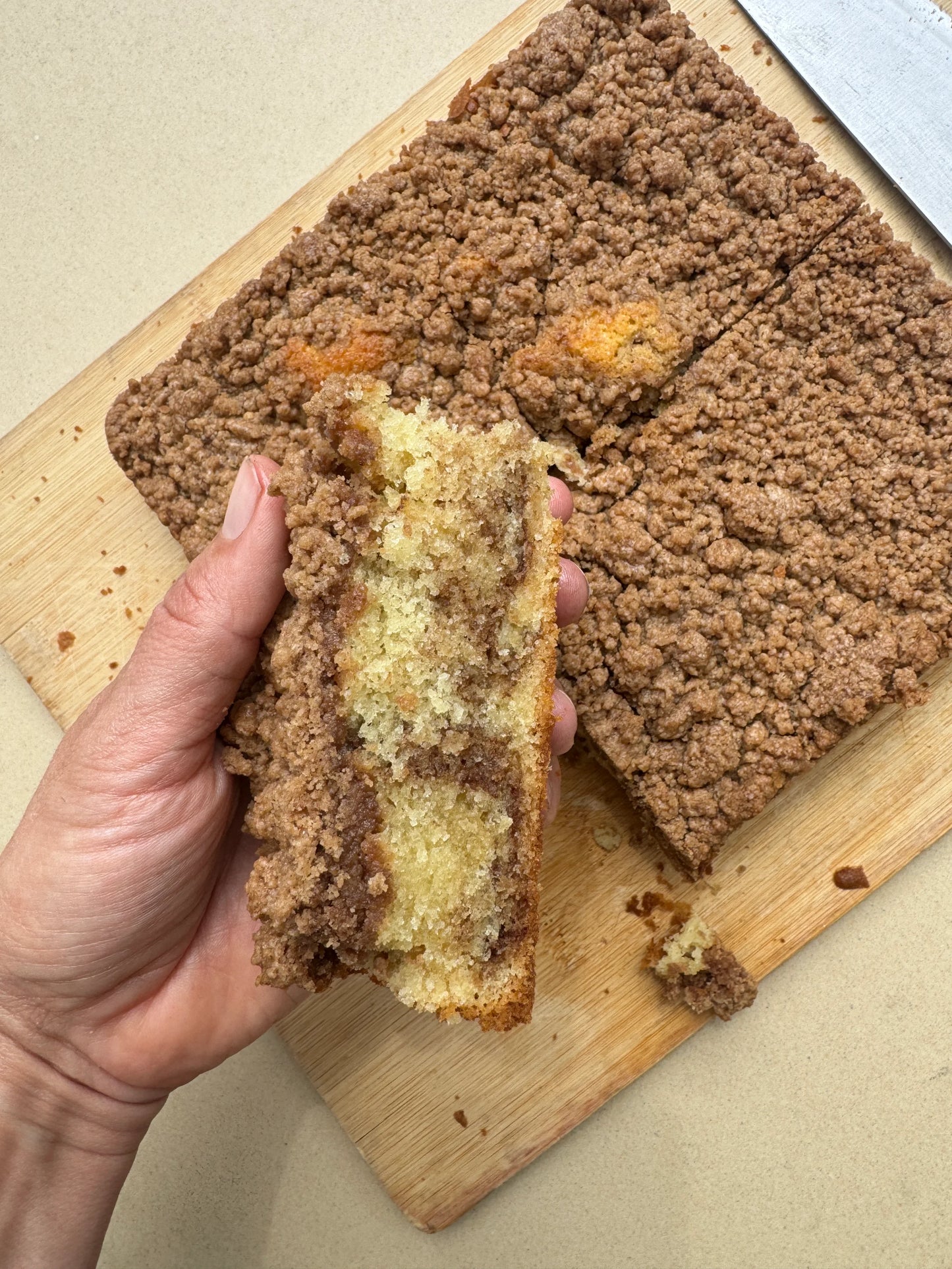 Streusel Crumb Coffee Cake