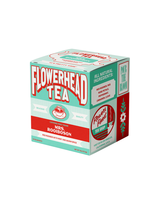 Flowerhead Tea - Mrs. Rooiboson Tea Bags