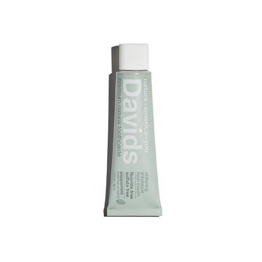 Davids Peppermint Toothpaste - Travel Size
