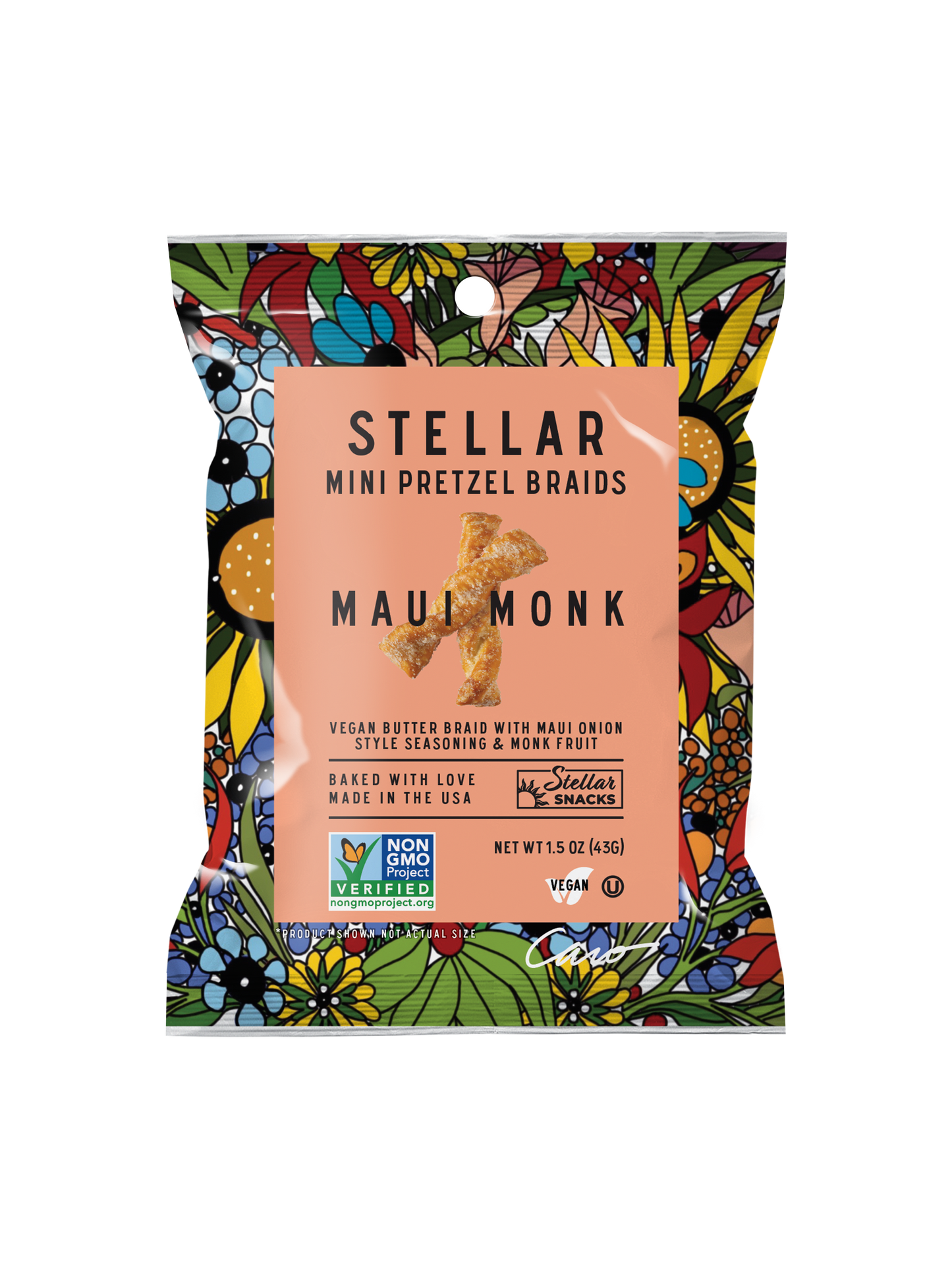 Stellar Pretzel Braids - Maui Monk - 1.5oz (SMALL)