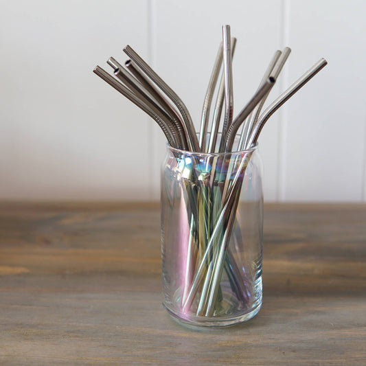 Forest Cove Home - Stainless Steel Bent Metal Straw
